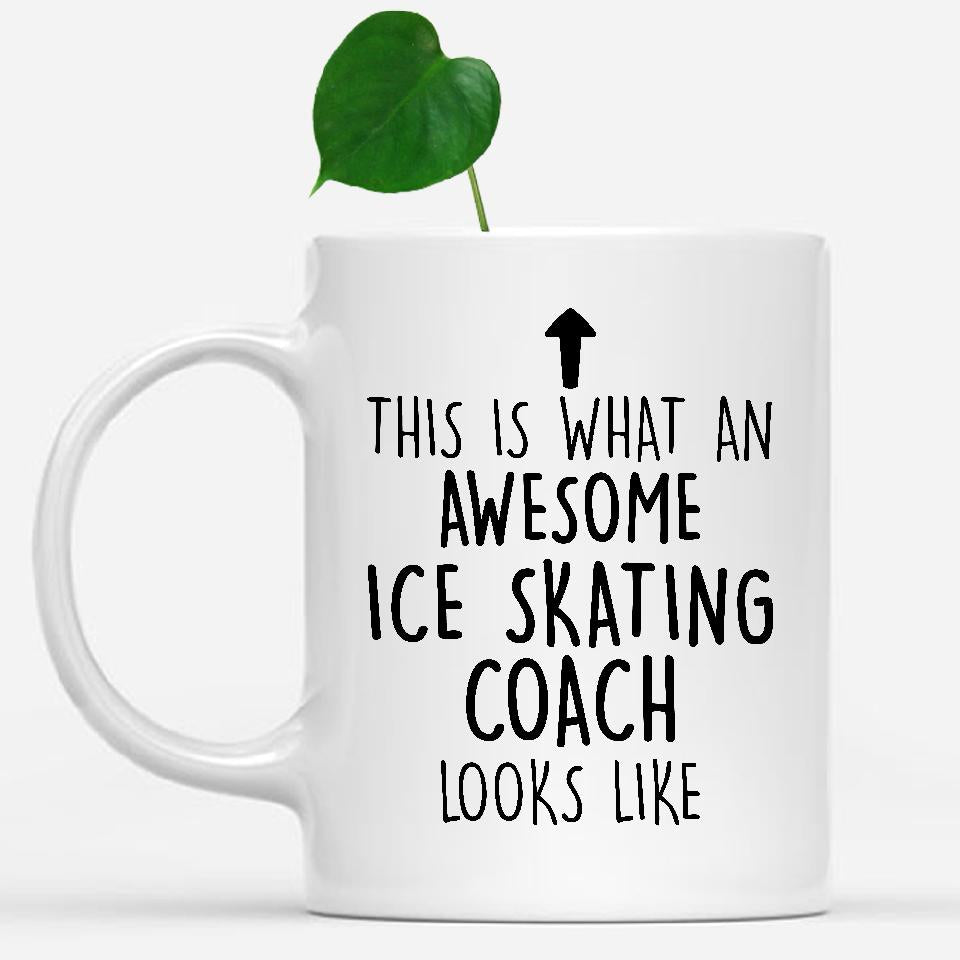 Funny Ice Skating Coach Mug, Going Away Gifts, Birthday Gift For Cowor –  Shedarts