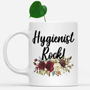 white-mug-Hygienist-Rock-Floral-Flowers-Mug,-Unique-Office-Gifts-for-Coworkers-001404