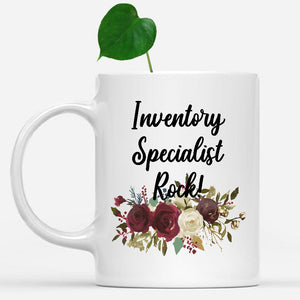 white-mug-Inventory-Specialist-Rock-Floral-Flowers-Mug,-Unique-Office-Gifts-for-Coworkers-001506