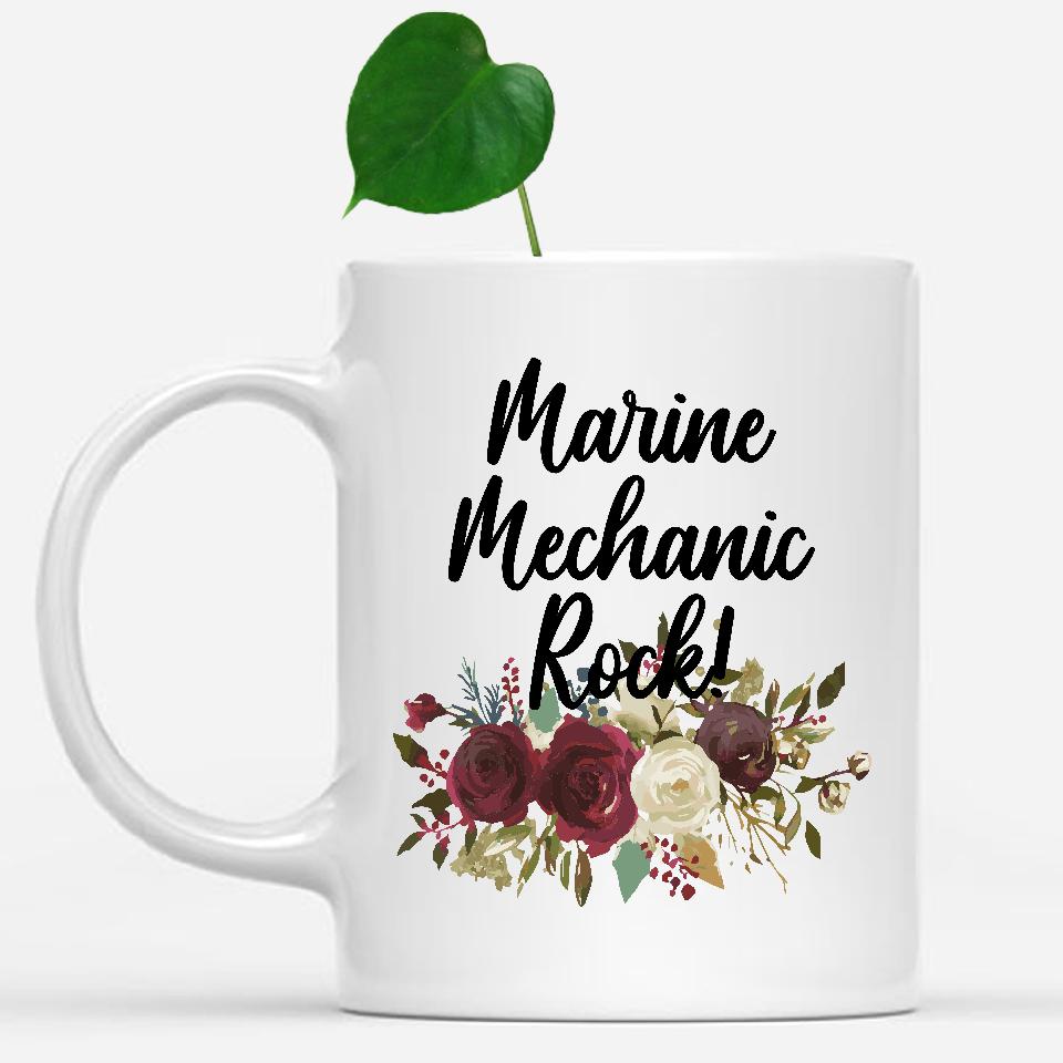white-mug-Marine-Mechanic-Rock-Floral-Flowers-Mug,-Unique-Office-Gifts-for-Coworkers-001782
