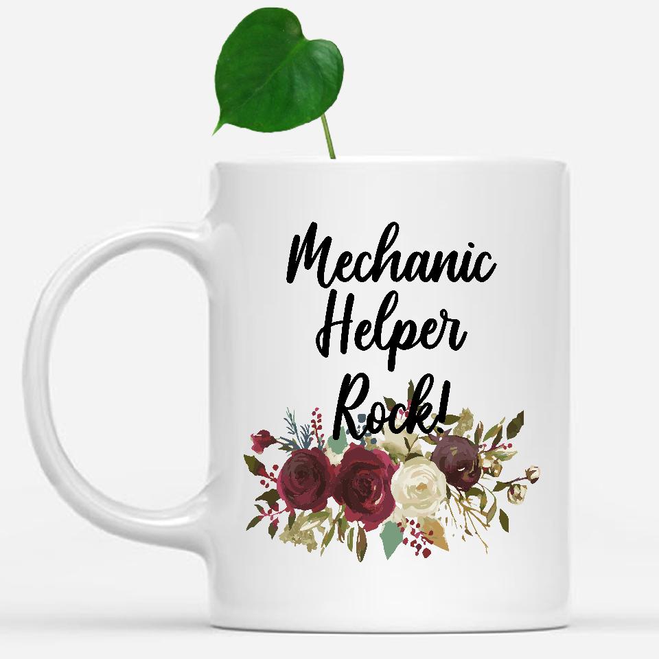 white-mug-Mechanic-Helper-Rock-Floral-Flowers-Mug,-Unique-Office-Gifts-for-Coworkers-001827