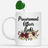 white-mug-Procurement-Officer-Rock-Floral-Flowers-Mug,-Unique-Office-Gifts-for-Coworkers-002337