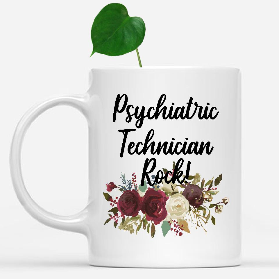 white-mug-Psychiatric-Technician-Rock-Floral-Flowers-Mug,-Unique-Office-Gifts-for-Coworkers-002437