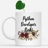 white-mug-Python-Developer-Rock-Floral-Flowers-Mug,-Unique-Office-Gifts-for-Coworkers-002457