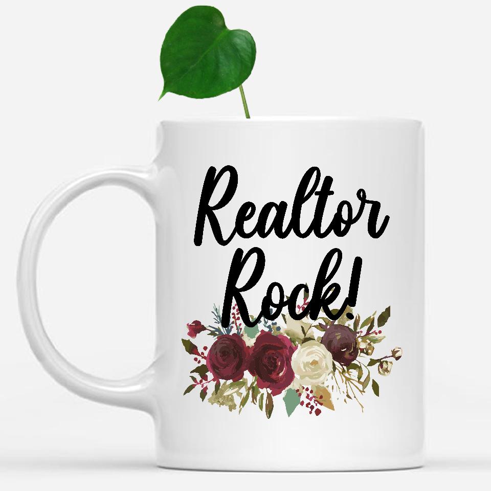 white-mug-Realtor-Rock-Floral-Flowers-Mug,-Unique-Office-Gifts-for-Coworkers-002504