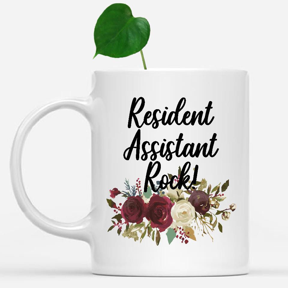 white-mug-Resident-Assistant-Rock-Floral-Flowers-Mug,-Unique-Office-Gifts-for-Coworkers-002611