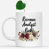 white-mug-Revenue-Analyst-Rock-Floral-Flowers-Mug,-Unique-Office-Gifts-for-Coworkers-002651