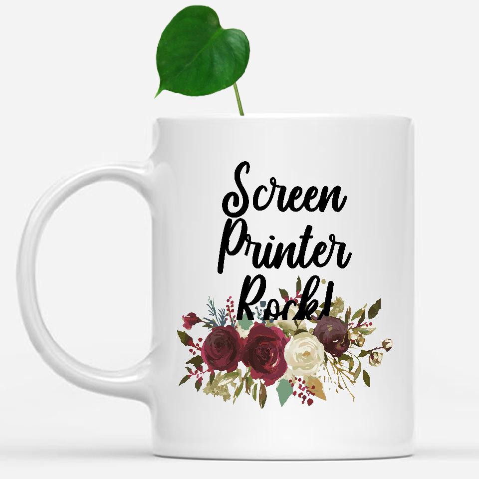 white-mug-Screen-Printer-Rock-Floral-Flowers-Mug,-Unique-Office-Gifts-for-Coworkers-002754