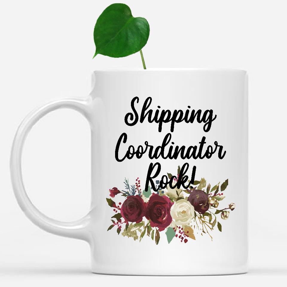 white-mug-Shipping-Coordinator-Rock-Floral-Flowers-Mug,-Unique-Office-Gifts-for-Coworkers-002831