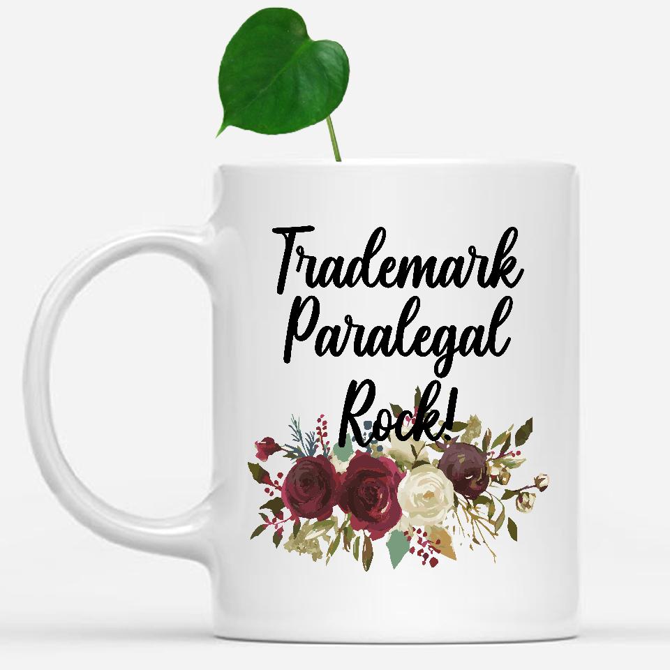 white-mug-Trademark-Paralegal-Rock-Floral-Flowers-Mug,-Unique-Office-Gifts-for-Coworkers-003133
