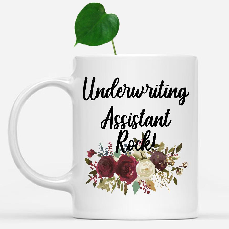 white-mug-Underwriting-Assistant-Rock-Floral-Flowers-Mug,-Unique-Office-Gifts-for-Coworkers-003205