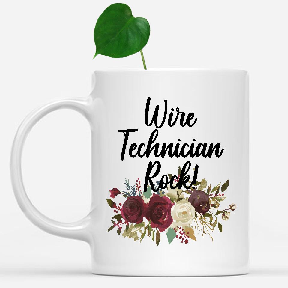 white-mug-Wire-Technician-Rock-Floral-Flowers-Mug,-Unique-Office-Gifts-for-Coworkers-003353