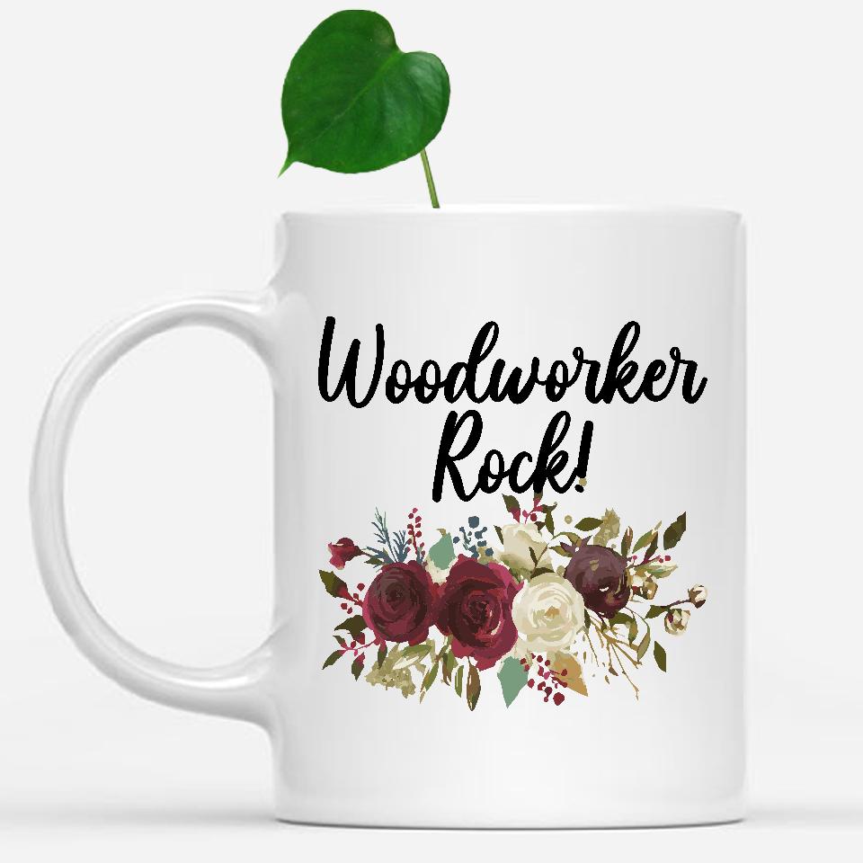 white-mug-Woodworker-Rock-Floral-Flowers-Mug,-Unique-Office-Gifts-for-Coworkers-003358