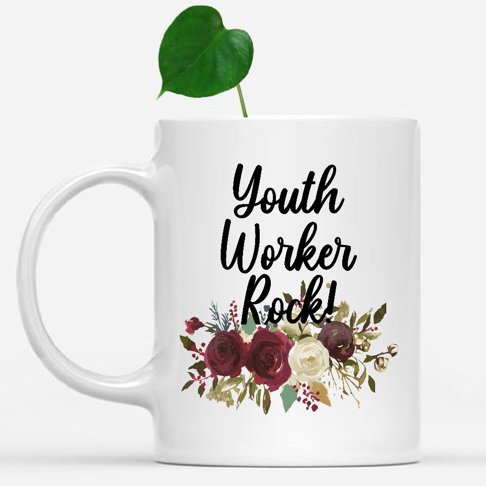 white-mug-Youth-Worker-Rock-Floral-Flowers-Mug,-Unique-Office-Gifts-for-Coworkers-003384